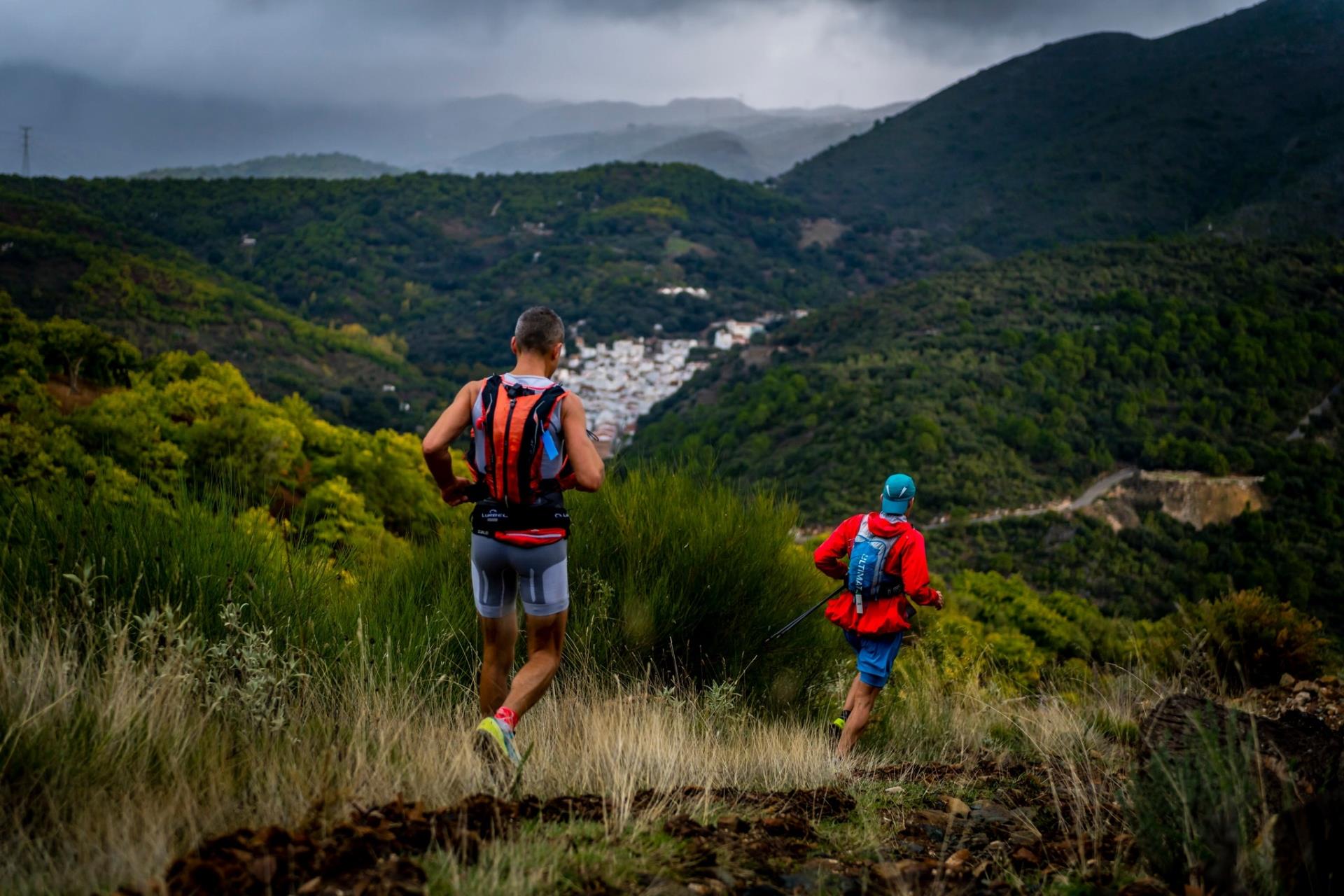 TRAIL IN THE GENAL VALLEY